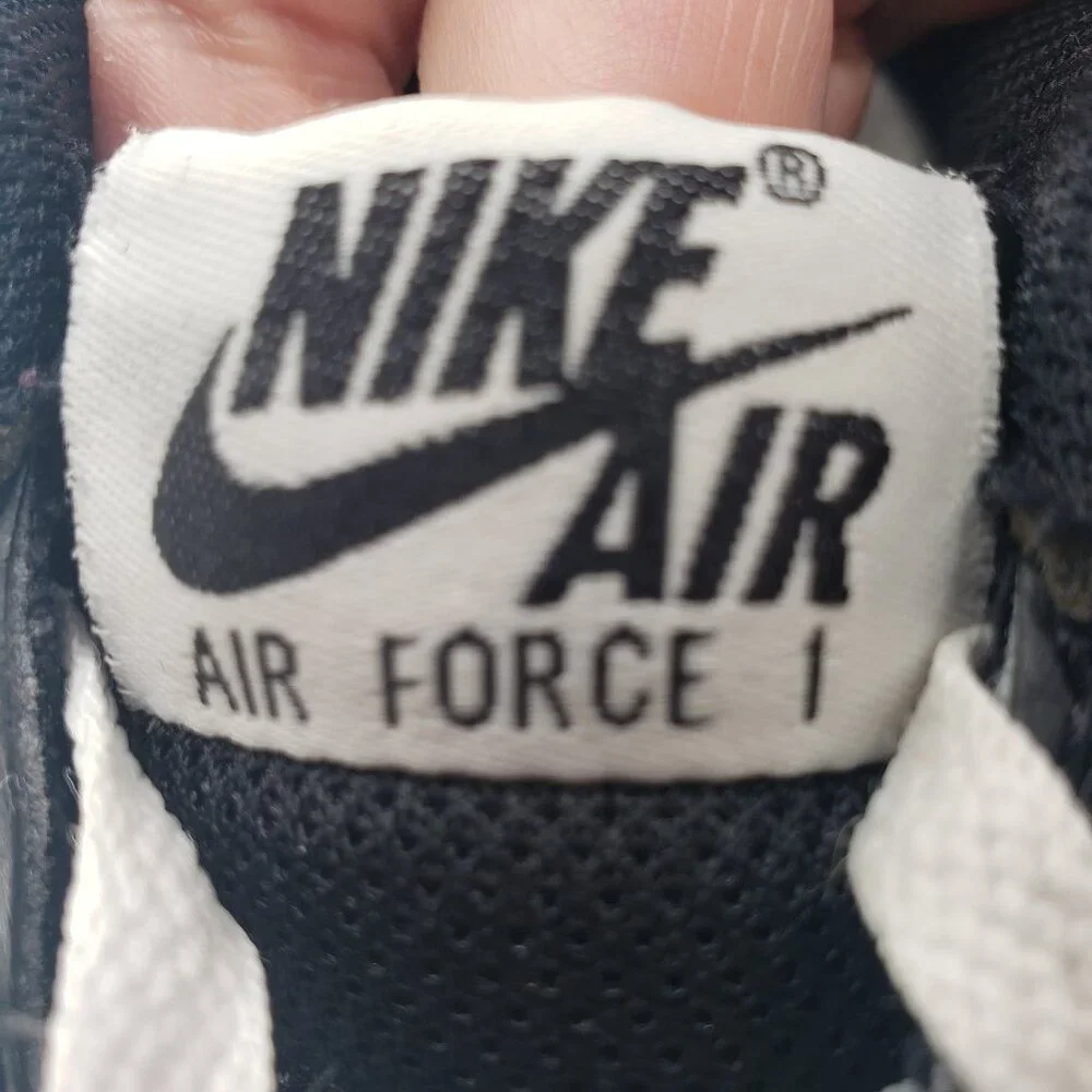 Nike Air Force 1 Low Next Nature Big Kids Black White Youth 6.5Y HF9096-001 / SS